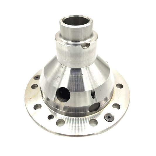Ford 9 Zoll, Differentialkorb mit Positraction-Differentialsperre ( Für 28 Zähne Steckachsen )